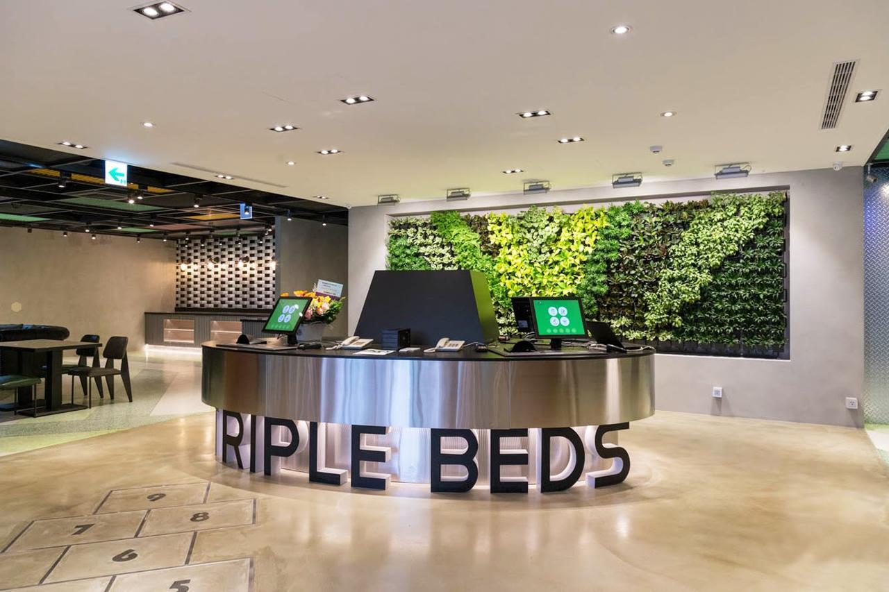 Green World Triple Beds Taipei Extérieur photo